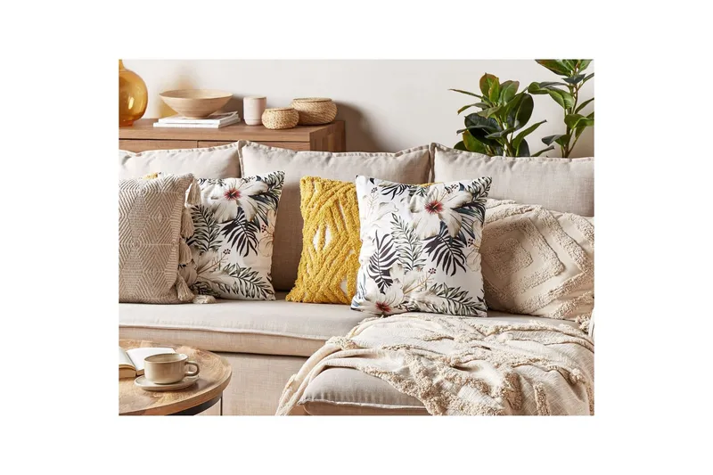 Prydnadskuddar Okra set om 2 - Textil & mattor - Filtar, kuddar & plädar - Utekudde