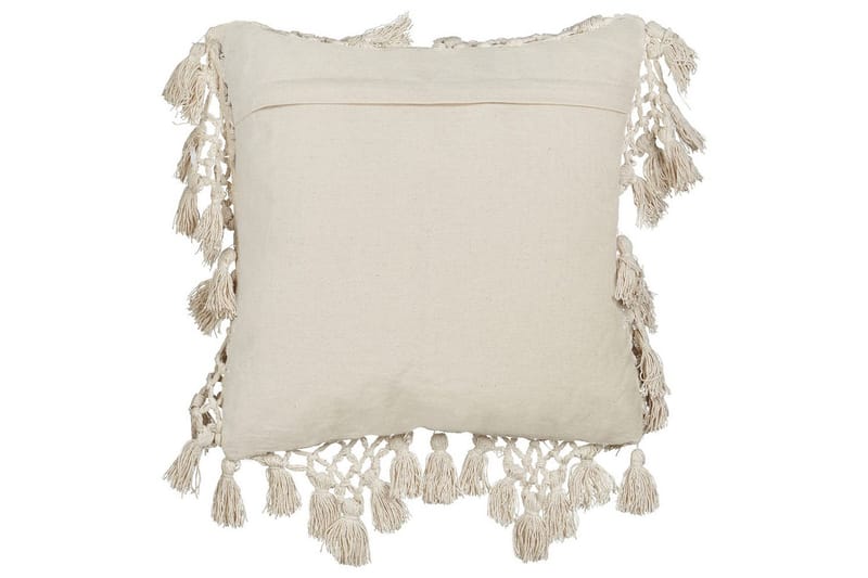 Prydnadskuddar Olearia set om 2 Beige - Beige - Textil & mattor - Filtar, kuddar & plädar - Prydnadskudde & kuddfodral