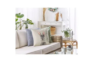 Prydnadskuddar Quercus set om 2 - Textil & mattor - Filtar, kuddar & plädar - Utekudde