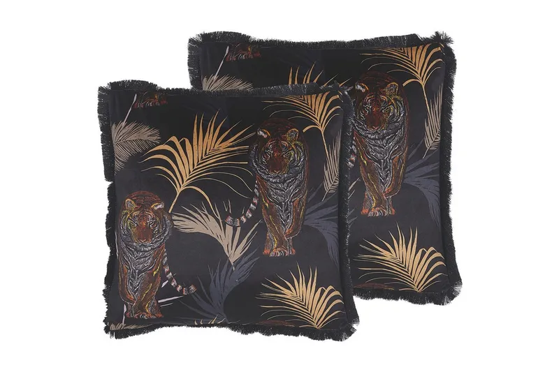 Prydnadskuddar Ramtek set om 2, undefined