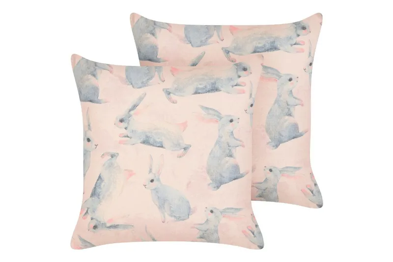 Prydnadskuddar Ratibida set om 2, undefined