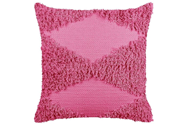 Prydnadskuddar Rhoeo set om 2 Rosa - Rosa - Textil & mattor - Filtar, kuddar & plädar - Utekudde
