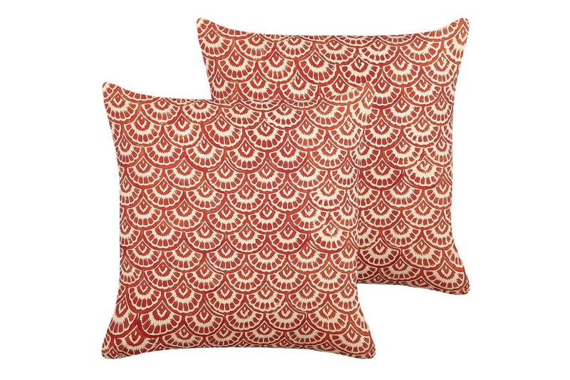 Prydnadskuddar Rhus set om 2, undefined