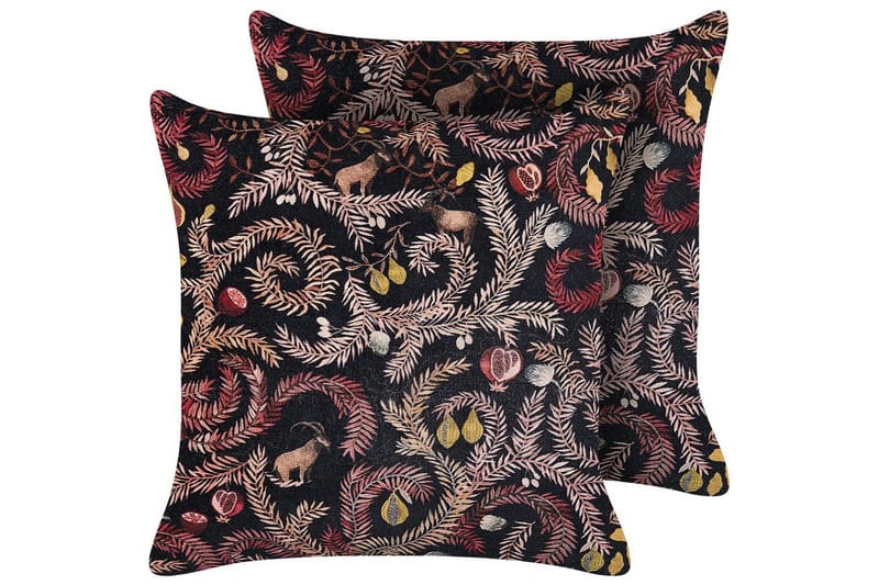 Prydnadskuddar Ricinus set om 2, undefined