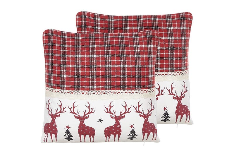 Prydnadskuddar Robbie set om 2, undefined