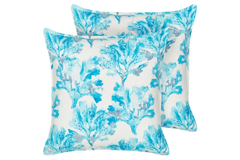 Prydnadskuddar Rockweed set om 2, undefined