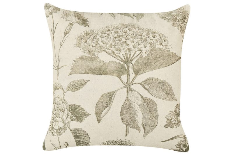 Prydnadskuddar Rosemary set om 2 Beige/Grön - Beige/Grön - Textil & mattor - Filtar, kuddar & plädar - Utekudde