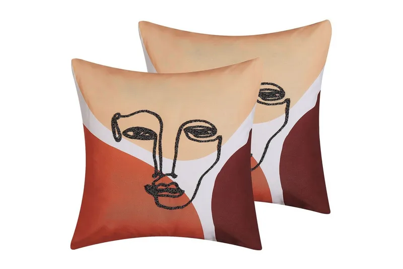 Prydnadskuddar Rudbekia set om 2, undefined