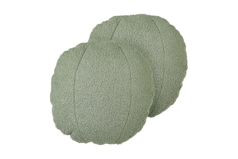 Prydnadskuddar Rutabaga set om 2 Grön - Grön - Textil & mattor - Filtar, kuddar & plädar - Utekudde