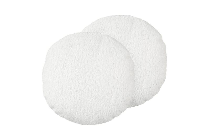Prydnadskuddar Rutabaga set om 2 Vit - Vit - Textil & mattor - Filtar, kuddar & plädar - Utekudde