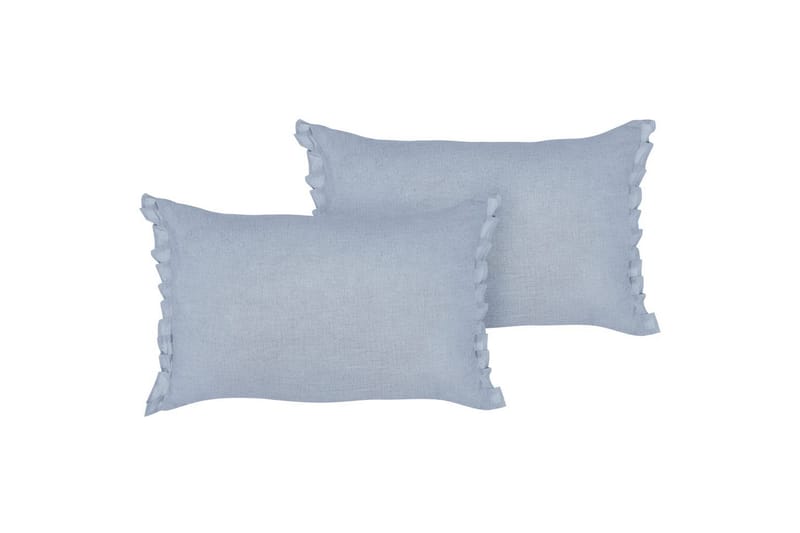 Prydnadskuddar Sassafras set om 2 Blå - Blå - Textil & mattor - Filtar, kuddar & plädar - Prydnadskudde & kuddfodral