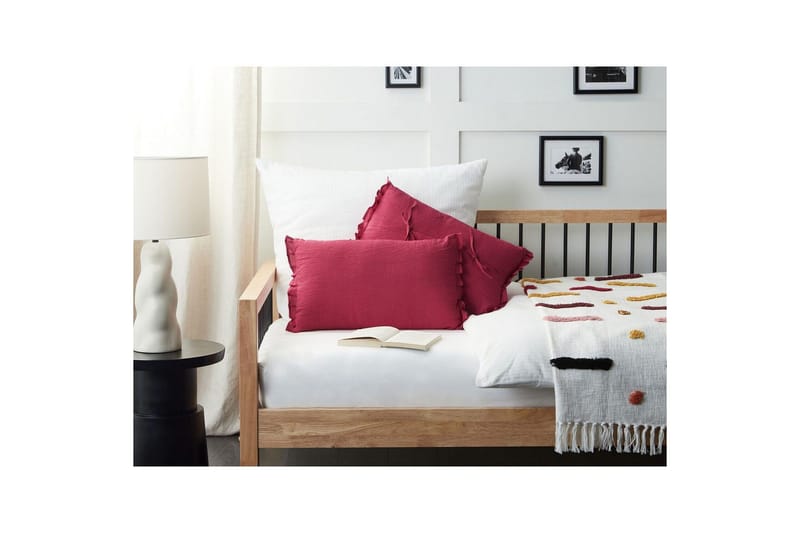 Prydnadskuddar Sassafras set om 2 Röd - Röd - Textil & mattor - Filtar, kuddar & plädar - Prydnadskudde & kuddfodral