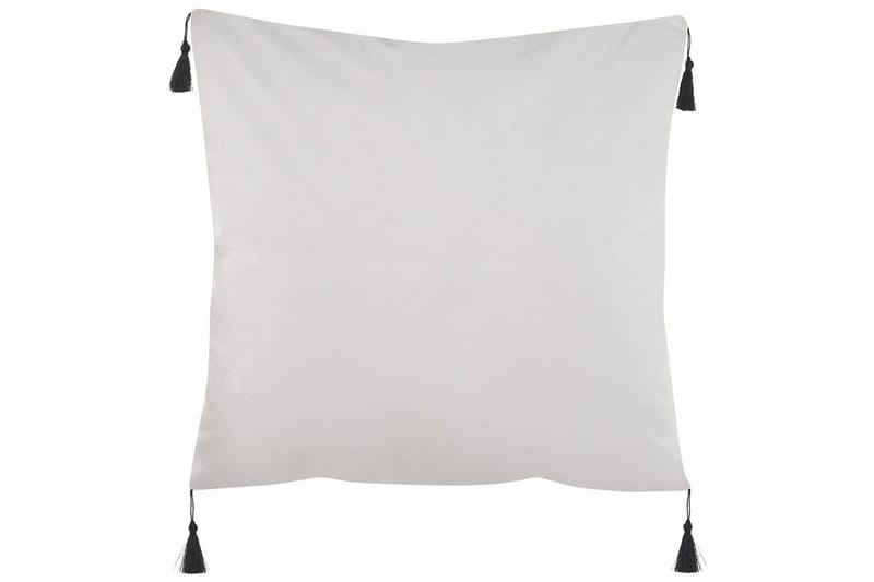 Prydnadskuddar Schefflera set om 2 Fyrkantig - Fyrkantig - Textil & mattor - Filtar, kuddar & plädar - Utekudde