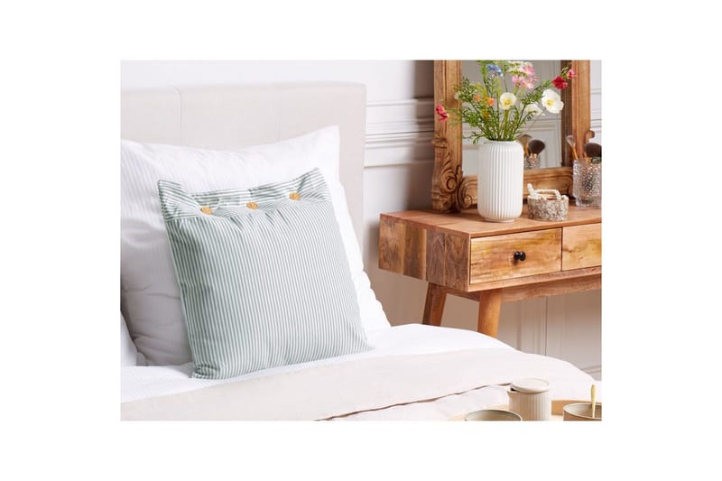 Prydnadskuddar Sebrine Fyrkantig - Fyrkantig - Textil & mattor - Filtar, kuddar & plädar - Prydnadskudde & kuddfodral