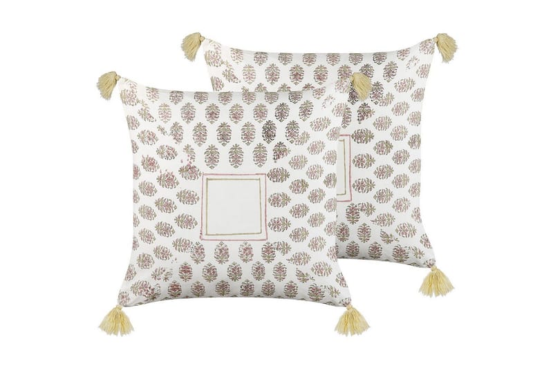 Prydnadskuddar Setosa set om 2, undefined