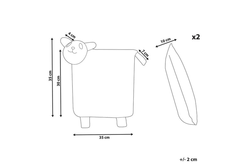 Prydnadskuddar Shadoor set om 2 - Textil & mattor - Filtar, kuddar & plädar - Prydnadskudde & kuddfodral