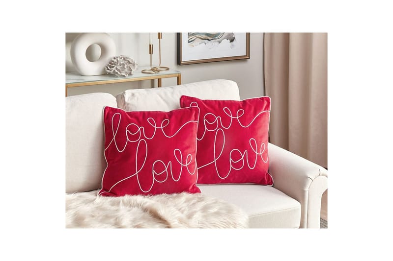 Prydnadskuddar Siderasis set om 2 - Textil & mattor - Filtar, kuddar & plädar - Utekudde