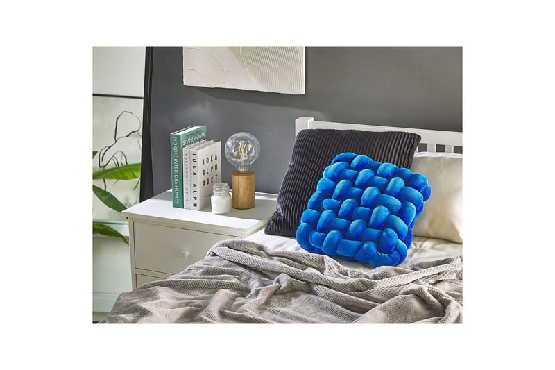 Prydnadskuddar Sirali Blå - Blå - Textil & mattor - Filtar, kuddar & plädar - Prydnadskudde & kuddfodral