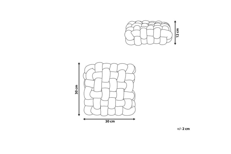 Prydnadskuddar Sirali Gul - Gul - Textil & mattor - Filtar, kuddar & plädar - Prydnadskudde & kuddfodral