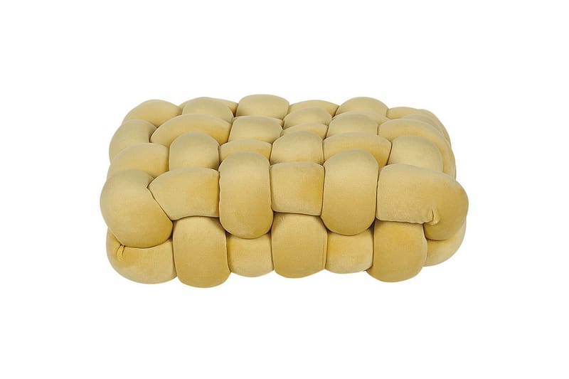 Prydnadskuddar Sirali Gul - Gul - Textil & mattor - Filtar, kuddar & plädar - Prydnadskudde & kuddfodral