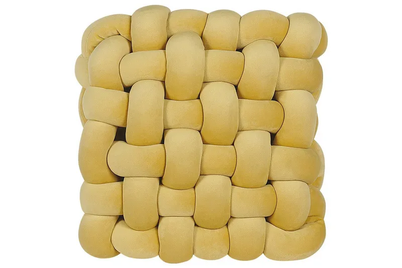 Prydnadskuddar Sirali Gul - Gul - Textil & mattor - Filtar, kuddar & plädar - Prydnadskudde & kuddfodral