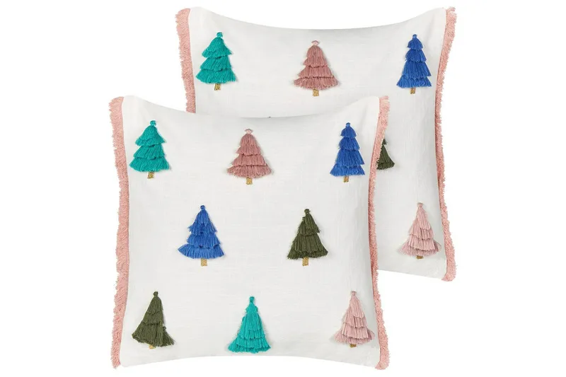 Prydnadskuddar Skimmia set om 2, undefined