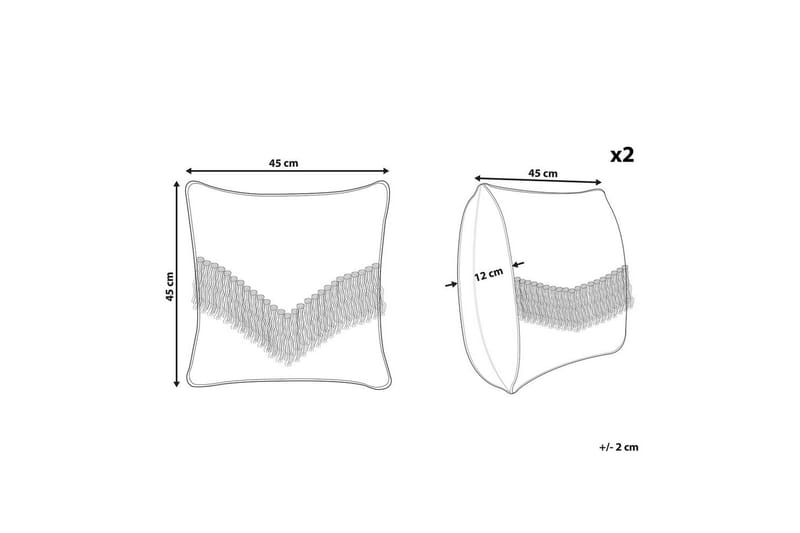 Prydnadskuddar Sofca set om 2 - Textil & mattor - Filtar, kuddar & plädar - Prydnadskudde & kuddfodral