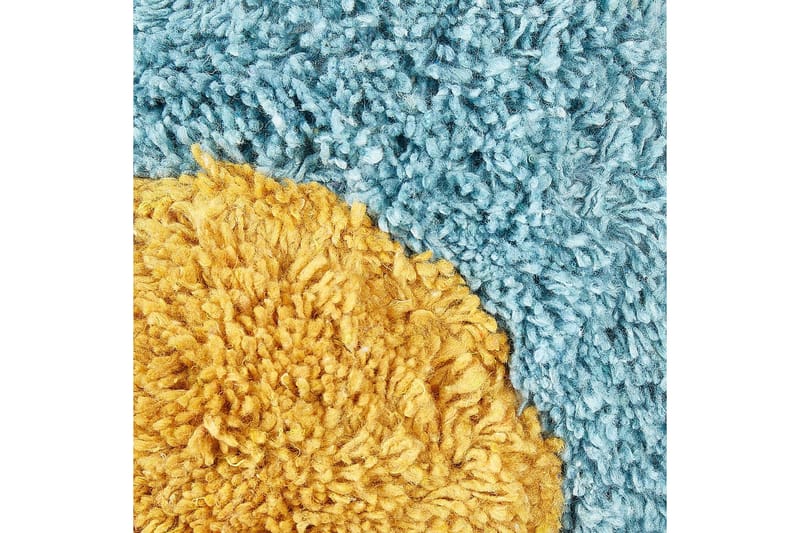 Prydnadskuddar Sorrel set om 2 Blå/Vit/Gul - Blå/Vit/Gul - Textil & mattor - Filtar, kuddar & plädar - Prydnadskudde & kuddfodral