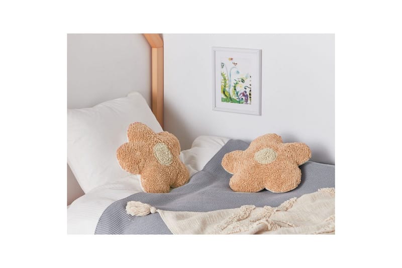 Prydnadskuddar Sorrel set om 2 Rosa/Beige/Vit - Rosa/Beige/Vit - Textil & mattor - Filtar, kuddar & plädar - Prydnadskudde & kuddfodral