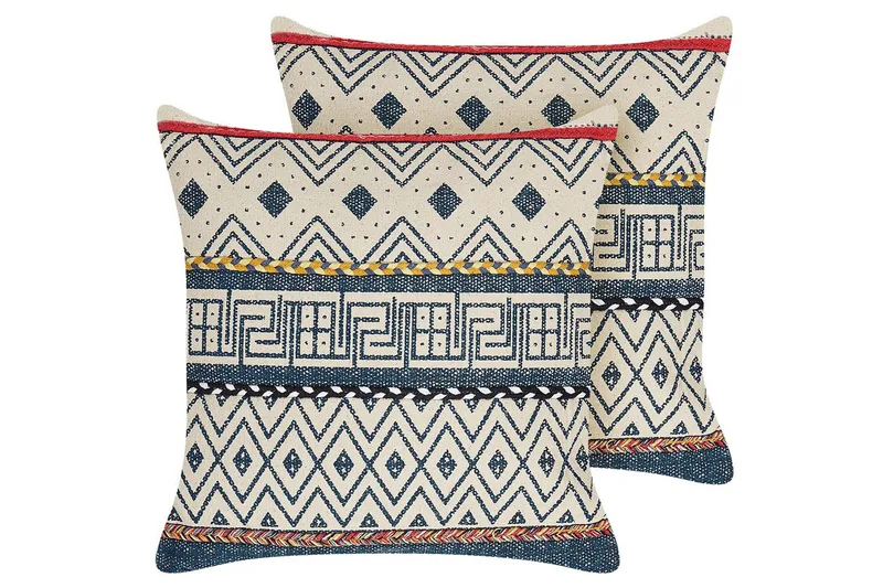 Prydnadskuddar Souk set om 2, undefined