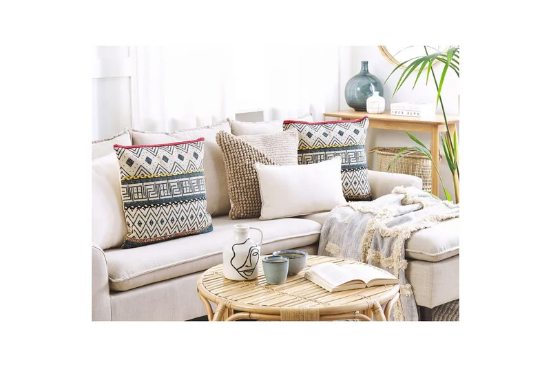 Prydnadskuddar Souk set om 2 - Textil & mattor - Filtar, kuddar & plädar - Utekudde
