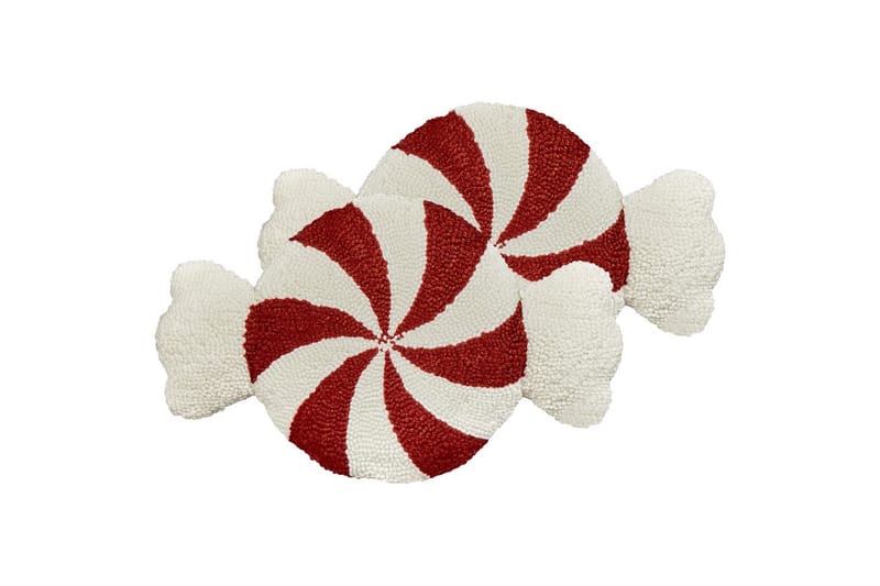 Prydnadskuddar Spiral Candy set om 2 - Textil & mattor - Filtar, kuddar & plädar - Utekudde