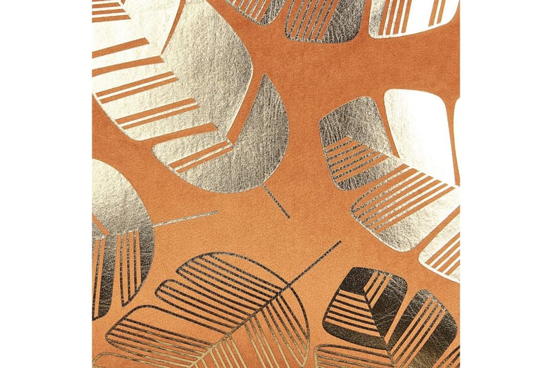 Prydnadskuddar Sunflower set om 2 Orange/guld - Orange/guld - Textil & mattor - Filtar, kuddar & plädar - Utekudde