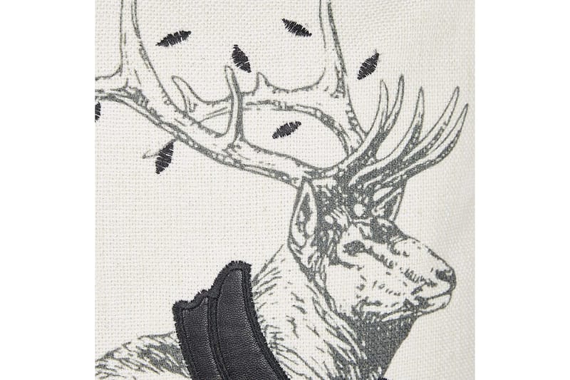 Prydnadskuddar Sven set om 2 Vit/Svart, Fyrkantig - Vit/Svart, Fyrkantig - Textil & mattor - Filtar, kuddar & plädar - Utekudde