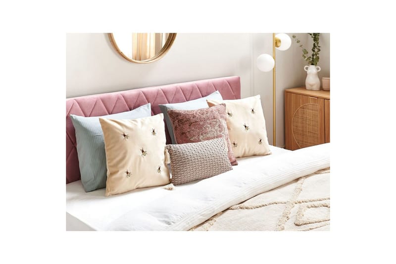 Prydnadskuddar Talinum set om 2 Beige/gul/brun/vit - Beige/gul/brun/vit - Textil & mattor - Filtar, kuddar & plädar - Utekudde