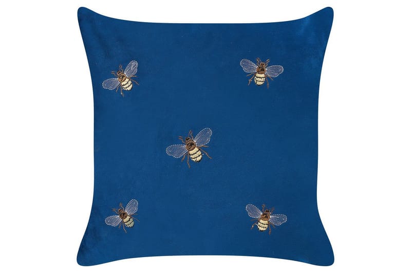 Prydnadskuddar Talinum set om 2 Blå/gul/brun/vit - Blå/gul/brun/vit - Textil & mattor - Filtar, kuddar & plädar - Utekudde