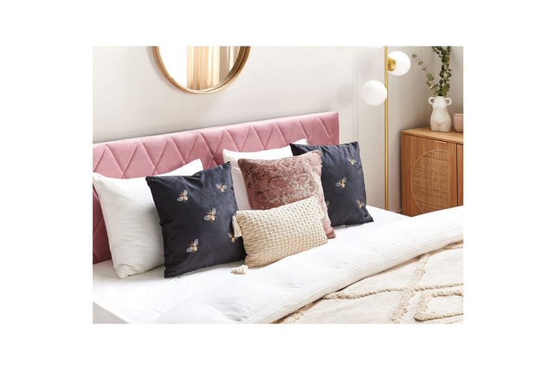 Prydnadskuddar Talinum set om 2 Svart/gul/brun/vit - Svart/gul/brun/vit - Textil & mattor - Filtar, kuddar & plädar - Utekudde