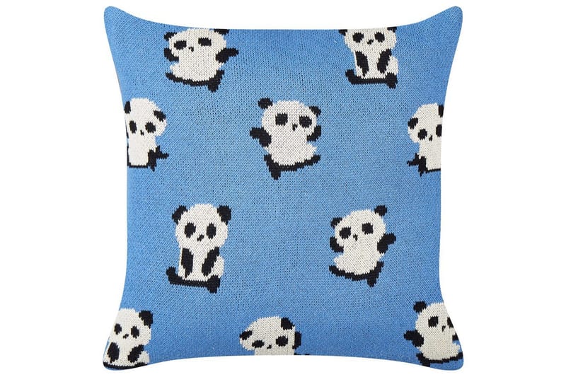 Prydnadskuddar Talokan set om 2 Blå/svart/vit - Blå/svart/vit - Textil & mattor - Filtar, kuddar & plädar - Utekudde