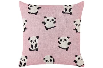 Prydnadskuddar Talokan set om 2 Rosa/svart/vit - Rosa/svart/vit - Textil & mattor - Filtar, kuddar & plädar - Utekudde