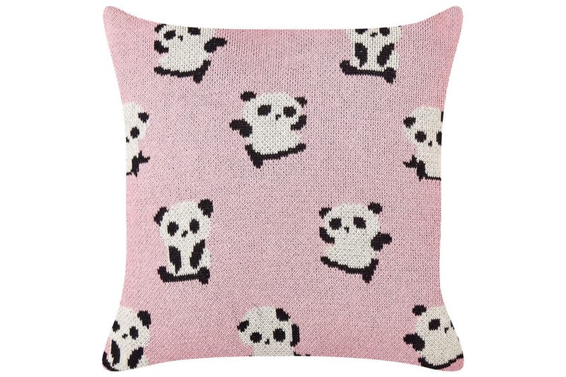 Prydnadskuddar Talokan set om 2 Rosa/svart/vit - Rosa/svart/vit - Textil & mattor - Filtar, kuddar & plädar - Utekudde