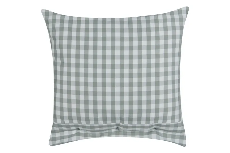 Prydnadskuddar Talya Mintgrönt/vitt/ljust trä, Fyrkantig - Mintgrönt/vitt/ljust trä, Fyrkantig - Textil & mattor - Filtar, kuddar & plädar - Utekudde