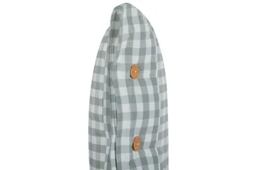 Prydnadskuddar Talya Mintgrönt/vitt/ljust trä, Fyrkantig - Mintgrönt/vitt/ljust trä, Fyrkantig - Textil & mattor - Filtar, kuddar & plädar - Utekudde