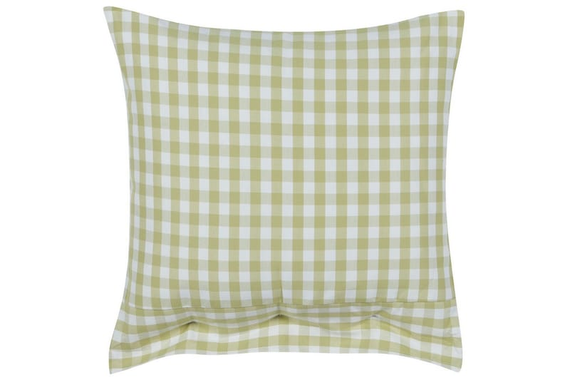 Prydnadskuddar Talya set om 2 Grönt/vitt/ljust trä, Fyrkantig - Grönt/vitt/ljust trä, Fyrkantig - Textil & mattor - Filtar, kuddar & plädar - Prydnadskudde & kuddfodral