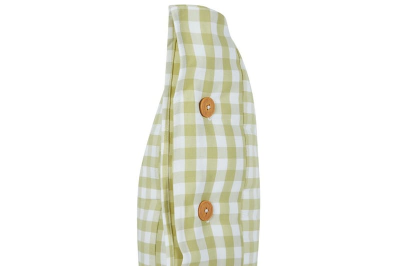 Prydnadskuddar Talya set om 2 Grönt/vitt/ljust trä, Rektangulär - Grönt/vitt/ljust trä, Rektangulär - Textil & mattor - Filtar, kuddar & plädar - Prydnadskudde & kuddfodral