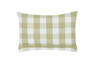 Prydnadskuddar Tamnine set om 2 Grön/Vit, Rektangulär - Grön/Vit, Rektangulär - Textil & mattor - Filtar, kuddar & plädar - Prydnadskudde & kuddfodral