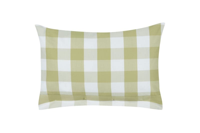 Prydnadskuddar Tamnine set om 2 Grön/Vit, Rektangulär - Grön/Vit, Rektangulär - Textil & mattor - Filtar, kuddar & plädar - Prydnadskudde & kuddfodral