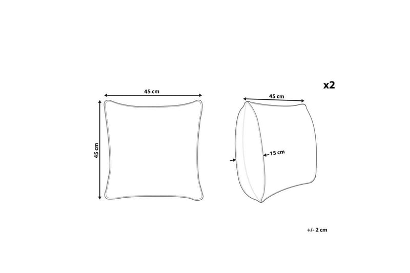 Prydnadskuddar Telopea set om 2 - Textil & mattor - Filtar, kuddar & plädar - Prydnadskudde & kuddfodral