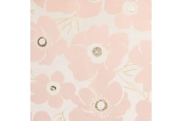 Prydnadskuddar Triteleia set om 2 Rosa/guld/beige - Rosa/guld/beige - Textil & mattor - Filtar, kuddar & plädar - Prydnadskudde & kuddfodral