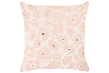 Prydnadskuddar Triteleia set om 2 Rosa/guld/beige - Rosa/guld/beige - Textil & mattor - Filtar, kuddar & plädar - Prydnadskudde & kuddfodral