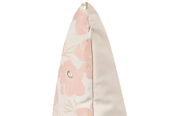 Prydnadskuddar Triteleia set om 2 Rosa/guld/beige - Rosa/guld/beige - Textil & mattor - Filtar, kuddar & plädar - Prydnadskudde & kuddfodral